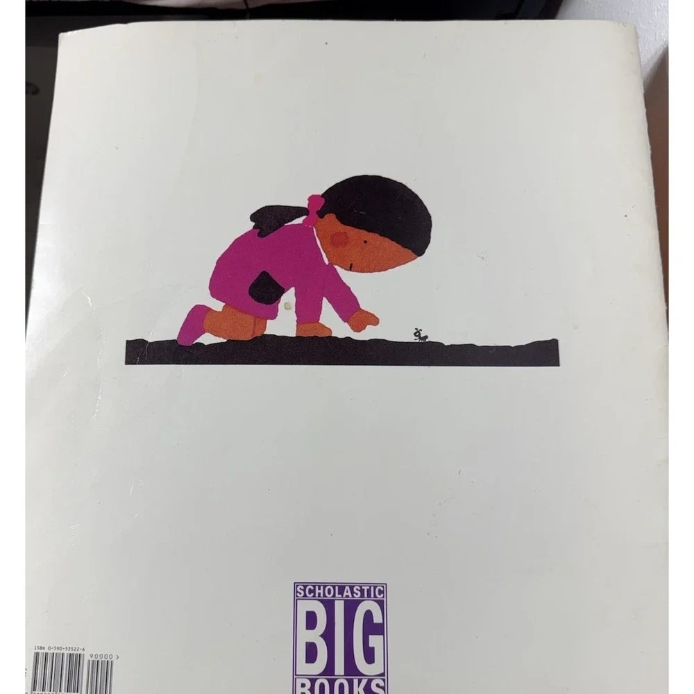 Oversized Classroom Teacher Big Book Easel Jumbo Read Along Kindergarten Vtg Lot